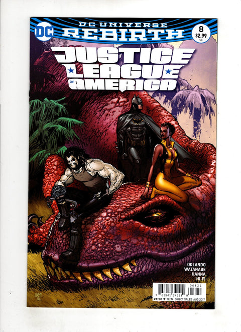 Justice League Of America, Vol. 5 #8 (Cvr B) (2017) Variant Doug Mahnke B Variant Doug Mahnke Buy & Sell Comics Online Comic Shop Toronto Canada