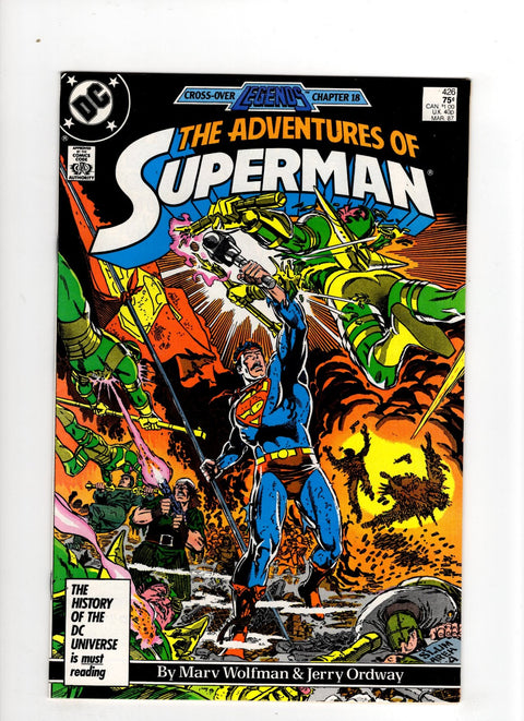 The Adventures of Superman, Vol. 1 #426 (1986) Buy & Sell Comics Online Comic Shop Toronto Canada