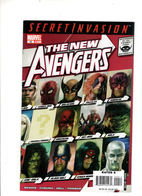 New Avengers, Vol. 1 #42 (Cvr A) (2008) Aleksi Briclot A Aleksi Briclot Buy & Sell Comics Online Comic Shop Toronto Canada