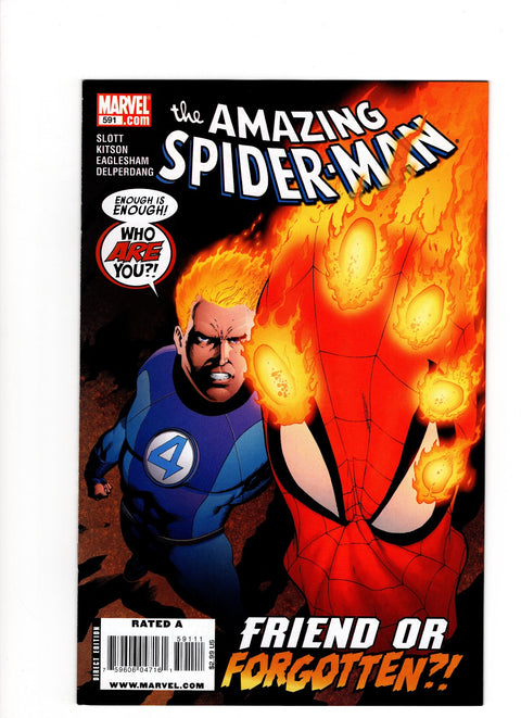 The Amazing Spider-Man, Vol. 2 #591 (Cvr A) (2009) Barry Kitson A Barry Kitson Buy & Sell Comics Online Comic Shop Toronto Canada