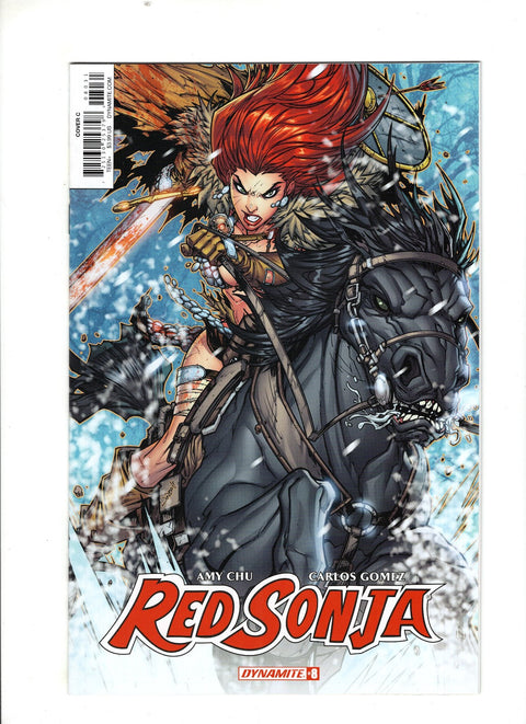 Red Sonja, Vol. 4 (Dynamite Entertainment) #8 (Cvr C) (2017) Jonboy Meyers C Jonboy Meyers Buy & Sell Comics Online Comic Shop Toronto Canada