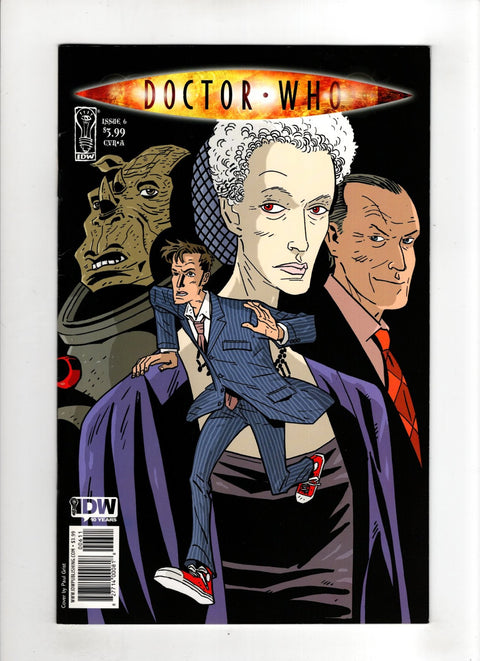 Doctor Who, Vol. 2 (IDW) #6 (Cvr A) (2009) Paul Grist Regular A Paul Grist Regular Buy & Sell Comics Online Comic Shop Toronto Canada