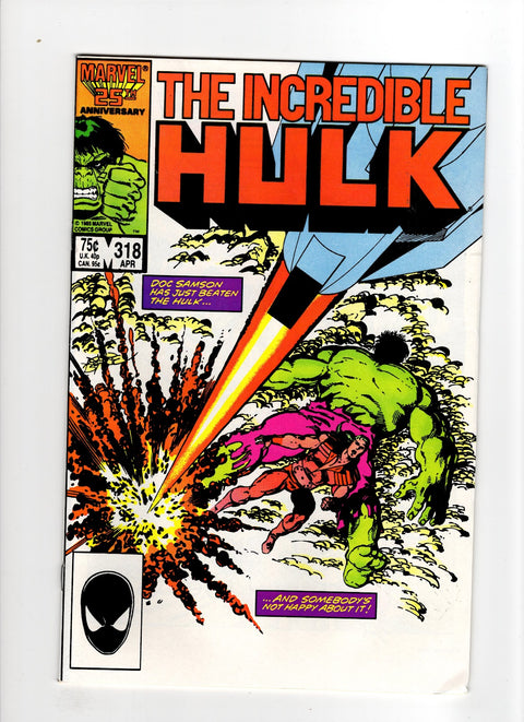The Incredible Hulk, Vol. 1 #318 (1986) Buy & Sell Comics Online Comic Shop Toronto Canada