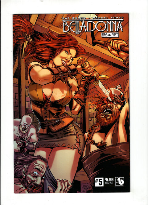 Belladonna: Fire Fury #5 (Cvr E) (2018) Viking Vixen E Viking Vixen Buy & Sell Comics Online Comic Shop Toronto Canada