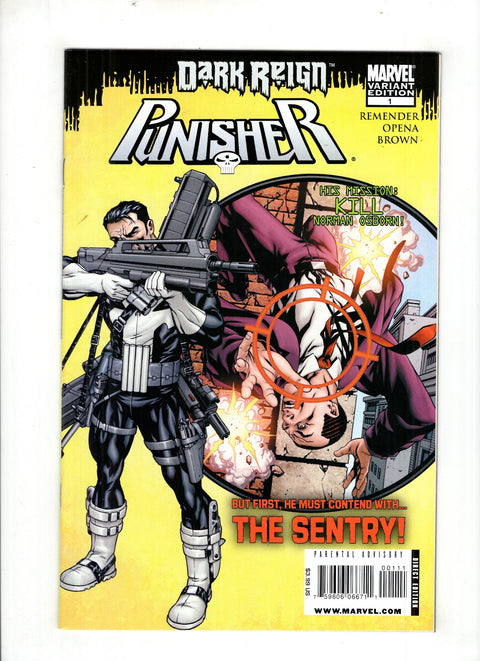The Punisher, Vol. 8 #1 (Cvr A) (2009) Mike McKone A Mike McKone Buy & Sell Comics Online Comic Shop Toronto Canada
