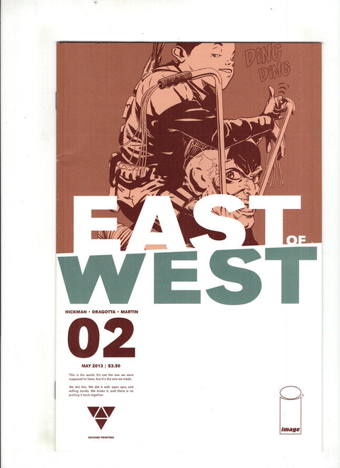 East of West #2 (2013) 2nd Printing Variant 2nd Printing Variant Buy & Sell Comics Online Comic Shop Toronto Canada