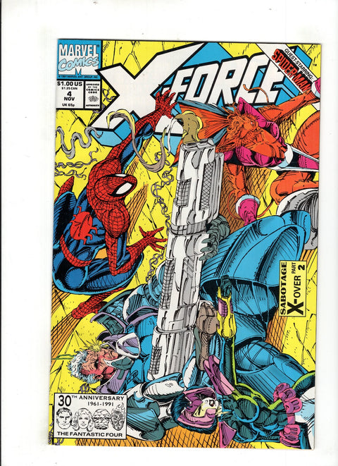 X-Force, Vol. 1 #4 (1991) Buy & Sell Comics Online Comic Shop Toronto Canada