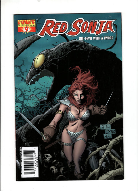Red Sonja, Vol. 1 (Dynamite Entertainment) #9 (Cvr A) (2006) Billy Tan A Billy Tan Buy & Sell Comics Online Comic Shop Toronto Canada