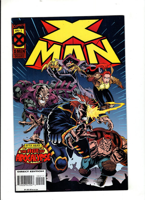 X-Man #2 (1995) Buy & Sell Comics Online Comic Shop Toronto Canada