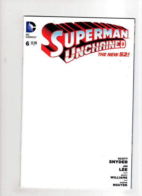 Superman Unchained #6 (Cvr I) (2014) We Can Be Heroes Blank I We Can Be Heroes Blank Buy & Sell Comics Online Comic Shop Toronto Canada