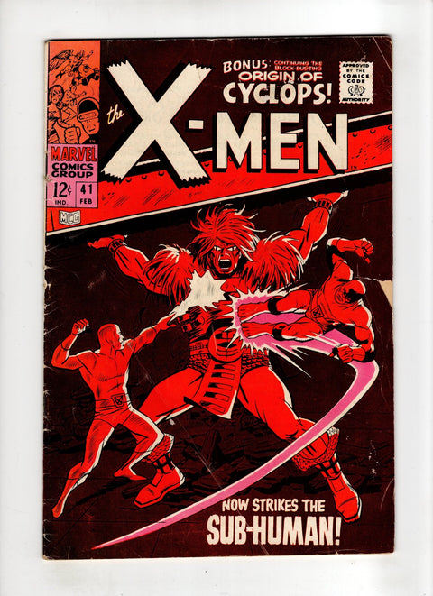 Uncanny X-Men, Vol. 1 #41 (1967) Buy & Sell Comics Online Comic Shop Toronto Canada