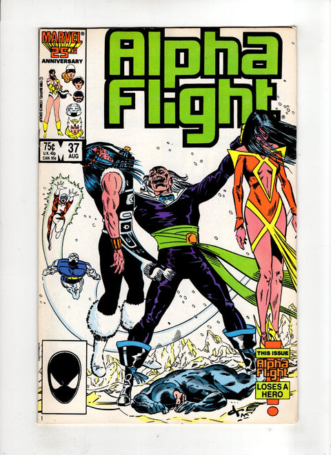 Alpha Flight, Vol. 1 #37 (1986) Buy & Sell Comics Online Comic Shop Toronto Canada
