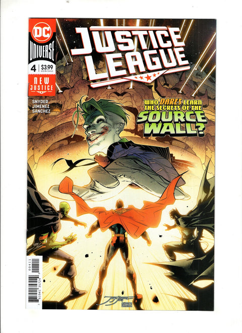 Justice League, Vol. 3 #4 (Cvr A) (2018) Jorge Jimenez A Jorge Jimenez Buy & Sell Comics Online Comic Shop Toronto Canada