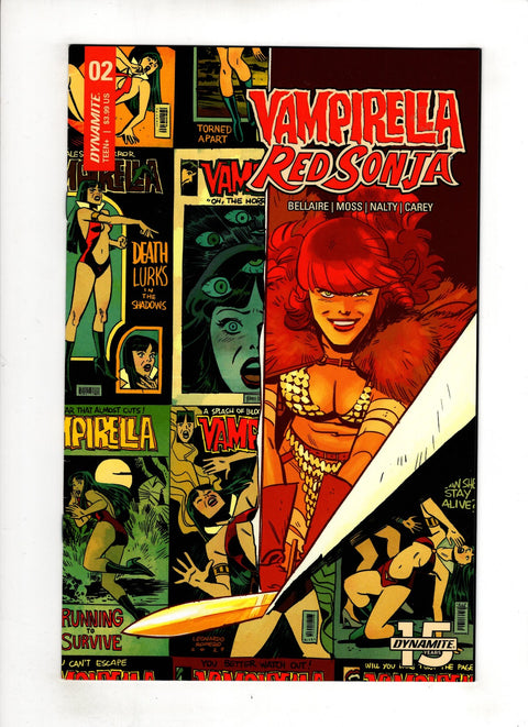Vampirella / Red Sonja #2 (Cvr D) (2019) Leonardo Romero & Jordie Bellaire Variant D Leonardo Romero & Jordie Bellaire Variant Buy & Sell Comics Online Comic Shop Toronto Canada