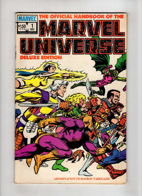Official Handbook of the Marvel Universe: Deluxe Edition (Vol. 2) #1 (1985)