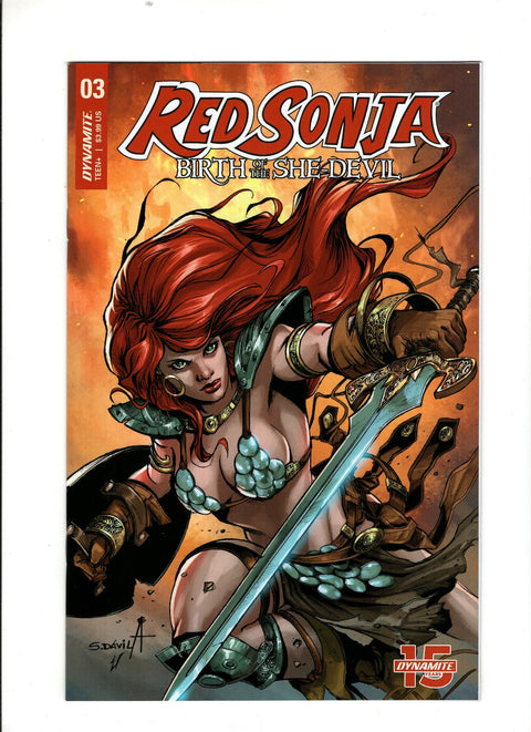Red Sonja: Birth of the She-Devil #3 (Cvr B) (2019) Sergio Davila B Sergio Davila Buy & Sell Comics Online Comic Shop Toronto Canada