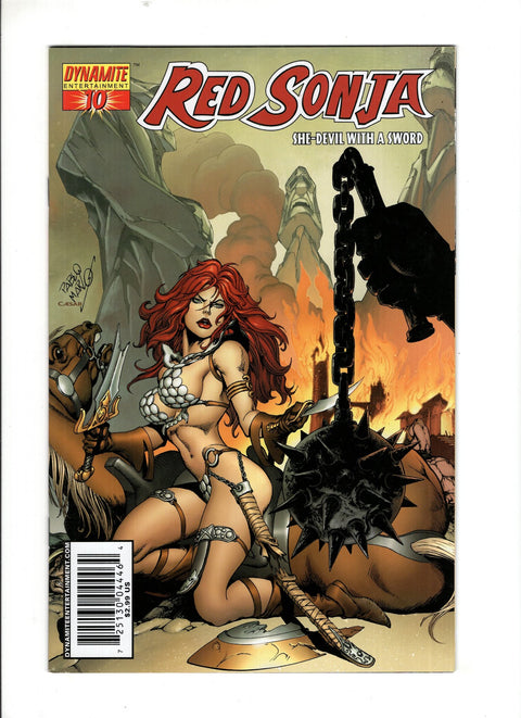 Red Sonja, Vol. 1 (Dynamite Entertainment) #10 (Cvr A) (2006) Billy Tan A Billy Tan Buy & Sell Comics Online Comic Shop Toronto Canada