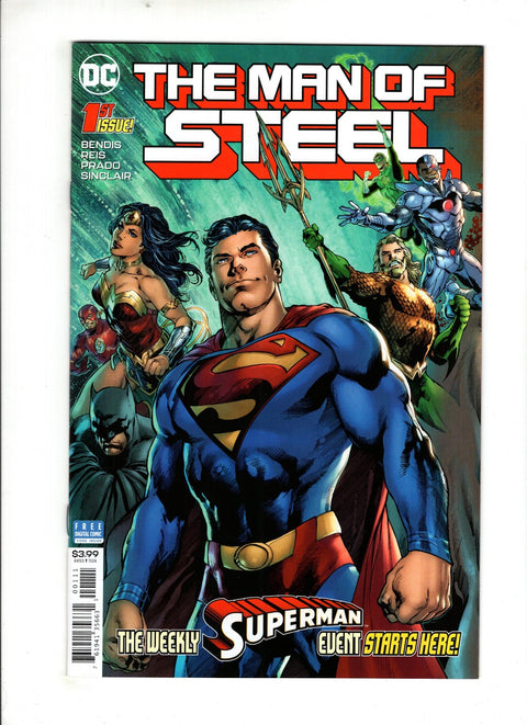 The Man of Steel, Vol. 2 #1 (Cvr A) (2018) Ivan Reis & Joe Prado A Ivan Reis & Joe Prado Buy & Sell Comics Online Comic Shop Toronto Canada