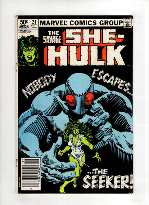 The Savage She-Hulk #21 (1981) Newsstand Edition Newsstand Edition Buy & Sell Comics Online Comic Shop Toronto Canada