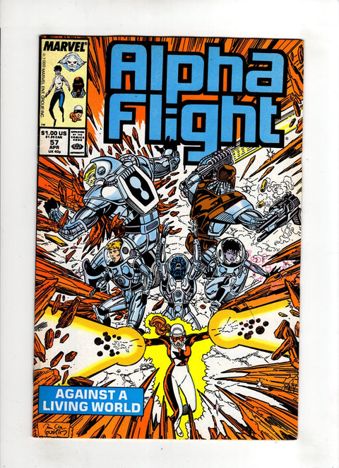 Alpha Flight, Vol. 1 #57 (1987) Jim Lee Jim Lee Buy & Sell Comics Online Comic Shop Toronto Canada
