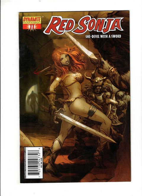 Red Sonja, Vol. 1 (Dynamite Entertainment) #11 (Cvr A) (2006) Randy Queen Variant A Randy Queen Variant Buy & Sell Comics Online Comic Shop Toronto Canada