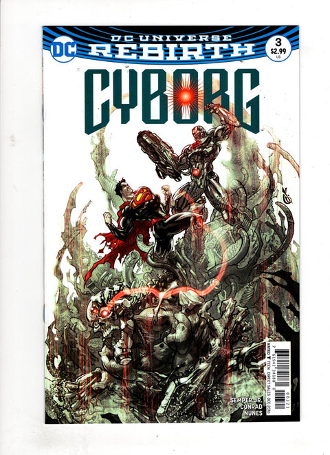 Cyborg, Vol. 2 #3 (Cvr B) (2016) Eric Canete Variant B Eric Canete Variant Buy & Sell Comics Online Comic Shop Toronto Canada