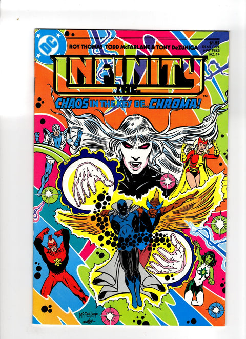 Infinity Inc., Vol. 1 #14 (1985) 1st McFarlane Cover 1st McFarlane Cover Buy & Sell Comics Online Comic Shop Toronto Canada