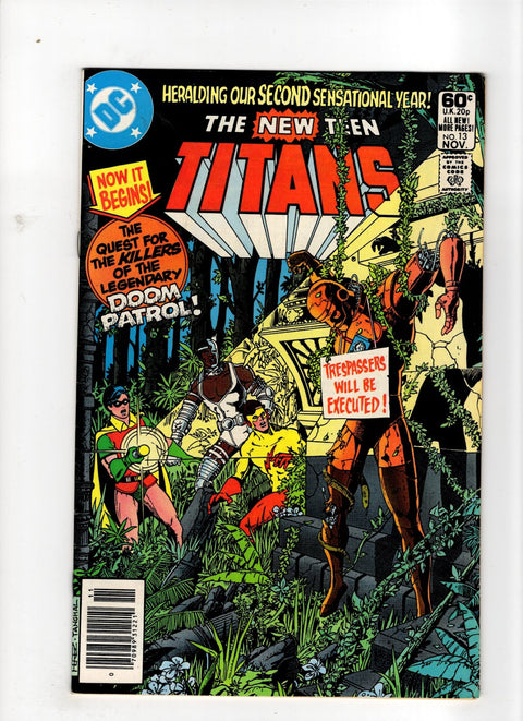 The New Teen Titans, Vol. 1 #13 (1981) Buy & Sell Comics Online Comic Shop Toronto Canada