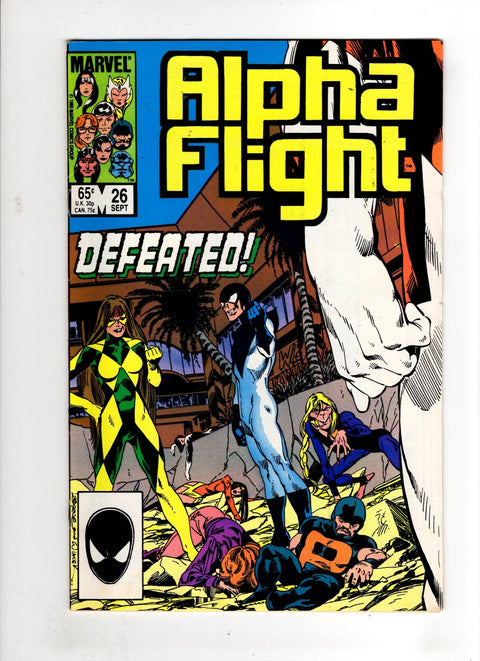 Alpha Flight, Vol. 1 #26 (1985) Buy & Sell Comics Online Comic Shop Toronto Canada