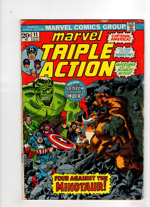 Marvel Triple Action, Vol. 1 #11 (1973) Buy & Sell Comics Online Comic Shop Toronto Canada