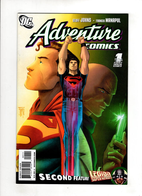 Adventure Comics, Vol. 3 #1 (Cvr 504-A) (2009) Francis Manapul 504-A Francis Manapul Buy & Sell Comics Online Comic Shop Toronto Canada