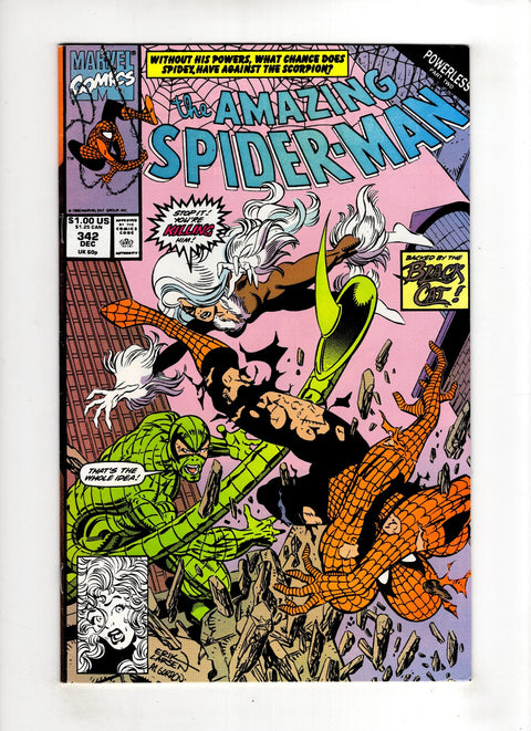 The Amazing Spider-Man, Vol. 1 #342 (1990) Buy & Sell Comics Online Comic Shop Toronto Canada