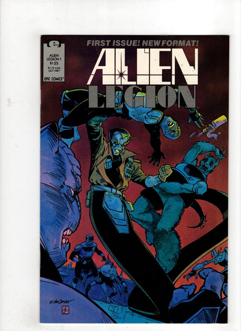 Alien Legion, Vol. 2 #1 (1987) Buy & Sell Comics Online Comic Shop Toronto Canada