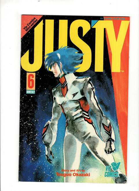 Justy #6 (1989) Buy & Sell Comics Online Comic Shop Toronto Canada
