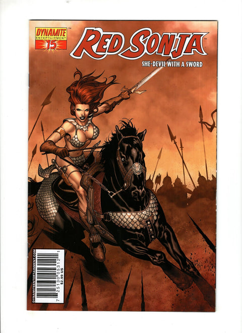 Red Sonja, Vol. 1 (Dynamite Entertainment) #15 (Cvr C) (2006) Steve McNiven Variant C Steve McNiven Variant Buy & Sell Comics Online Comic Shop Toronto Canada