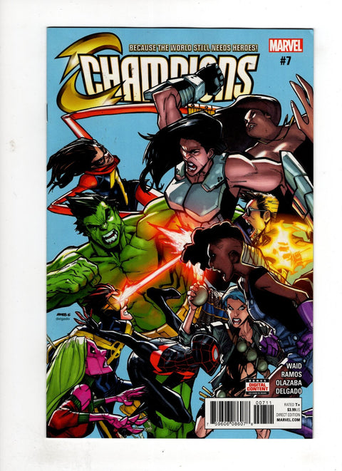 Champions, Vol. 2 (Marvel) #7 (2017) Buy & Sell Comics Online Comic Shop Toronto Canada