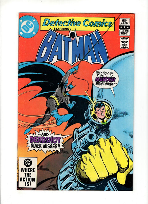 Detective Comics, Vol. 1 #518 (1982) Buy & Sell Comics Online Comic Shop Toronto Canada