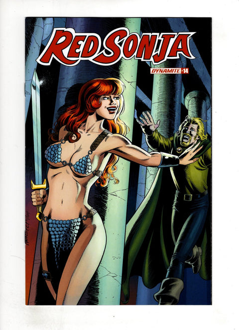 Red Sonja, Vol. 5 (Dynamite Entertainment) #14 (Cvr G) (2020) Incentive Andrew Pepoy Seduction Variant G Incentive Andrew Pepoy Seduction Variant Buy & Sell Comics Online Comic Shop Toronto Canada