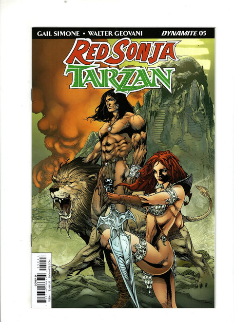 Red Sonja / Tarzan #5 (Cvr D) (2018) Roberto Castro & Salvatore Aiala D Roberto Castro & Salvatore Aiala Buy & Sell Comics Online Comic Shop Toronto Canada