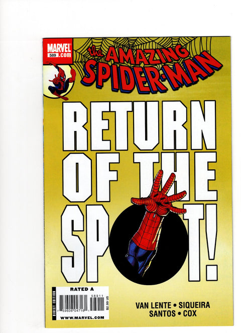 The Amazing Spider-Man, Vol. 2 #589 (2009) Chris Eliopoulos Chris Eliopoulos Buy & Sell Comics Online Comic Shop Toronto Canada