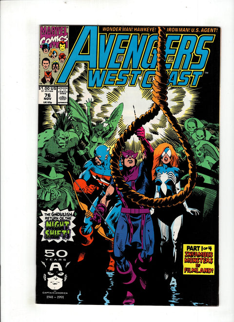 The West Coast Avengers, Vol. 2 #76 (1991)