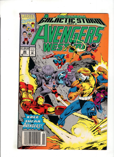 The West Coast Avengers, Vol. 2 #80 (1992) Newsstand Edition