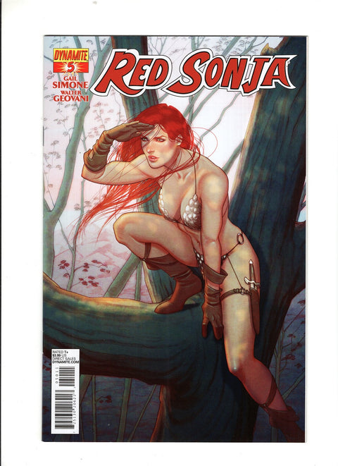 Red Sonja, Vol. 2 (Dynamite Entertainment) #5 (Cvr A) (2013) Jenny Frison A Jenny Frison Buy & Sell Comics Online Comic Shop Toronto Canada
