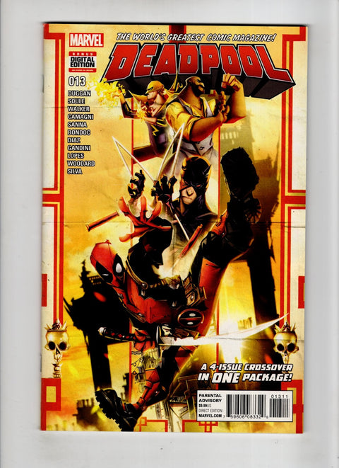 Deadpool, Vol. 5 #13 (Cvr A) (2016) Francisco Herrera A Francisco Herrera Buy & Sell Comics Online Comic Shop Toronto Canada