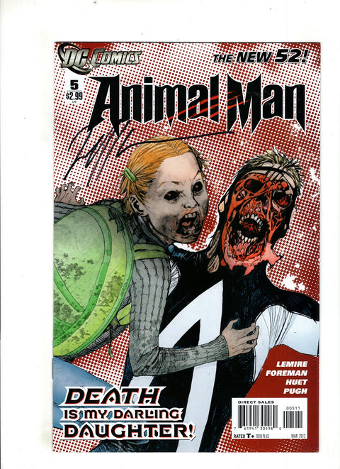 Animal Man, Vol. 2 #5 (2012) Travel Foreman