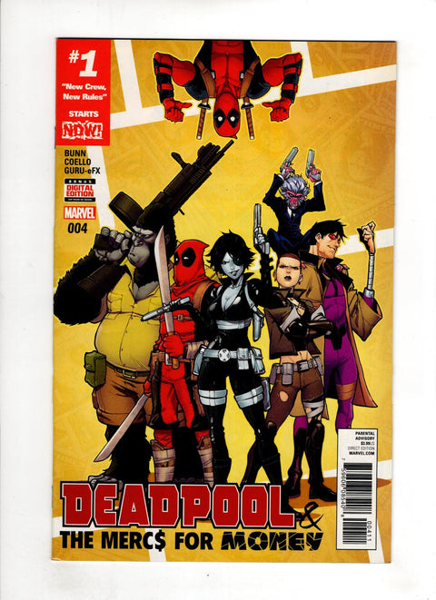 Deadpool & the Mercs For Money, Vol. 2 #4 (Cvr A) (2016) Iban Coello A Iban Coello Buy & Sell Comics Online Comic Shop Toronto Canada