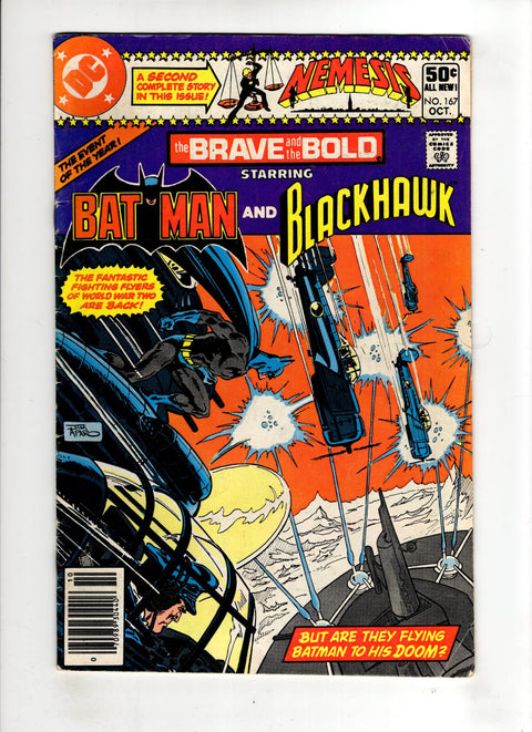 The Brave and the Bold, Vol. 1 #167 (1980) Newsstand Edition Newsstand Edition Buy & Sell Comics Online Comic Shop Toronto Canada