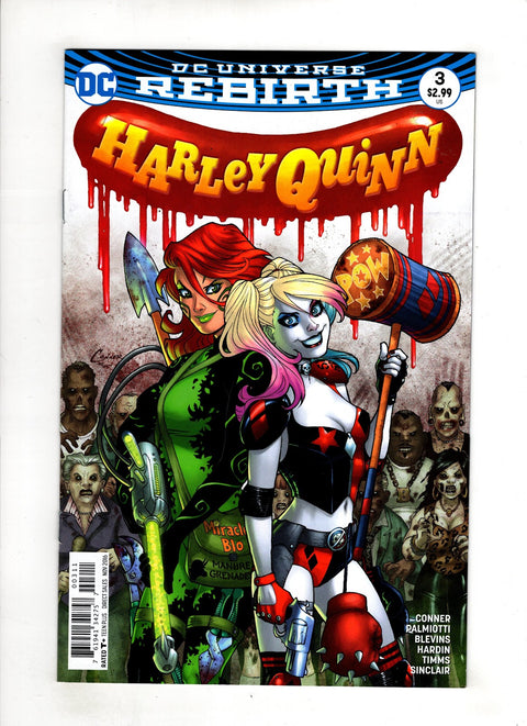 Harley Quinn, Vol. 3 #3 (Cvr A) (2016) Amanda Conner A Amanda Conner Buy & Sell Comics Online Comic Shop Toronto Canada