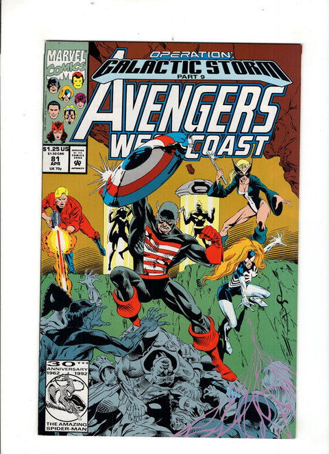The West Coast Avengers, Vol. 2 #81 (1992)