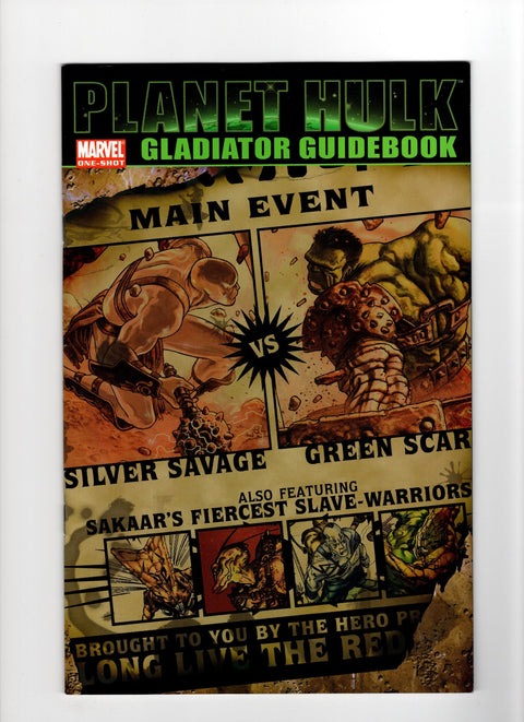 Planet Hulk: Gladiator Guidebook #nn (2006) One-Shot One-Shot Buy & Sell Comics Online Comic Shop Toronto Canada